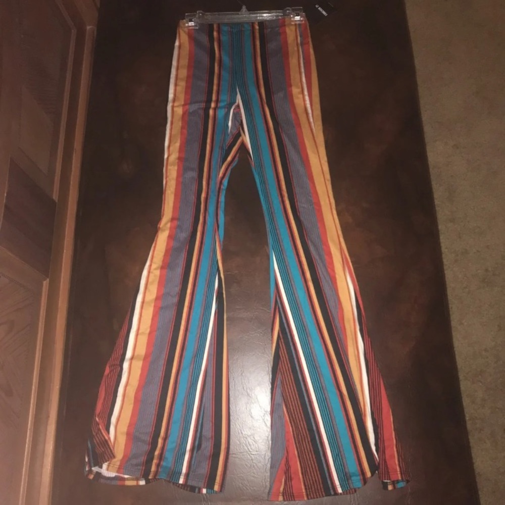 New forever 21 flare bottom leggings